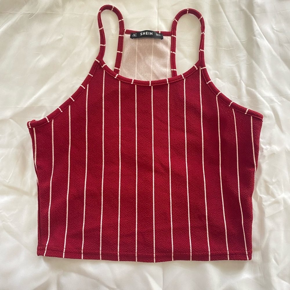 Stripped Crop Top